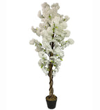 Artificial White Cherry Blossom — 150cm