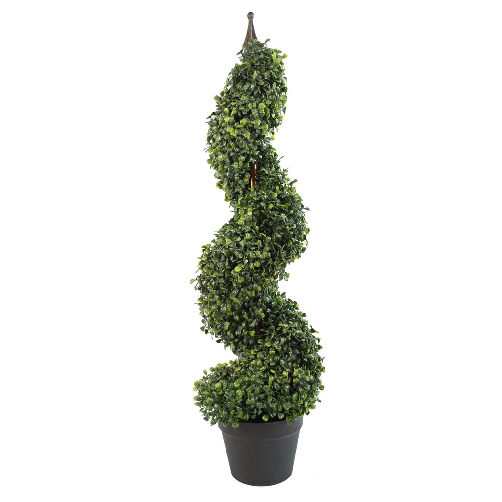 Artificial Boxwood Spiral — 90cm