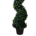 Artificial Natural Boxwood Spiral — 120cm — detail 2