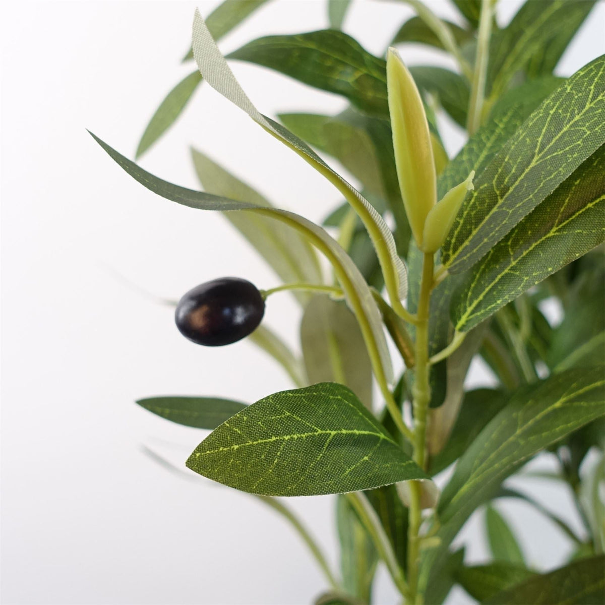 Artificial Natural Olive (wooden trunk) — 120cm — detail 2