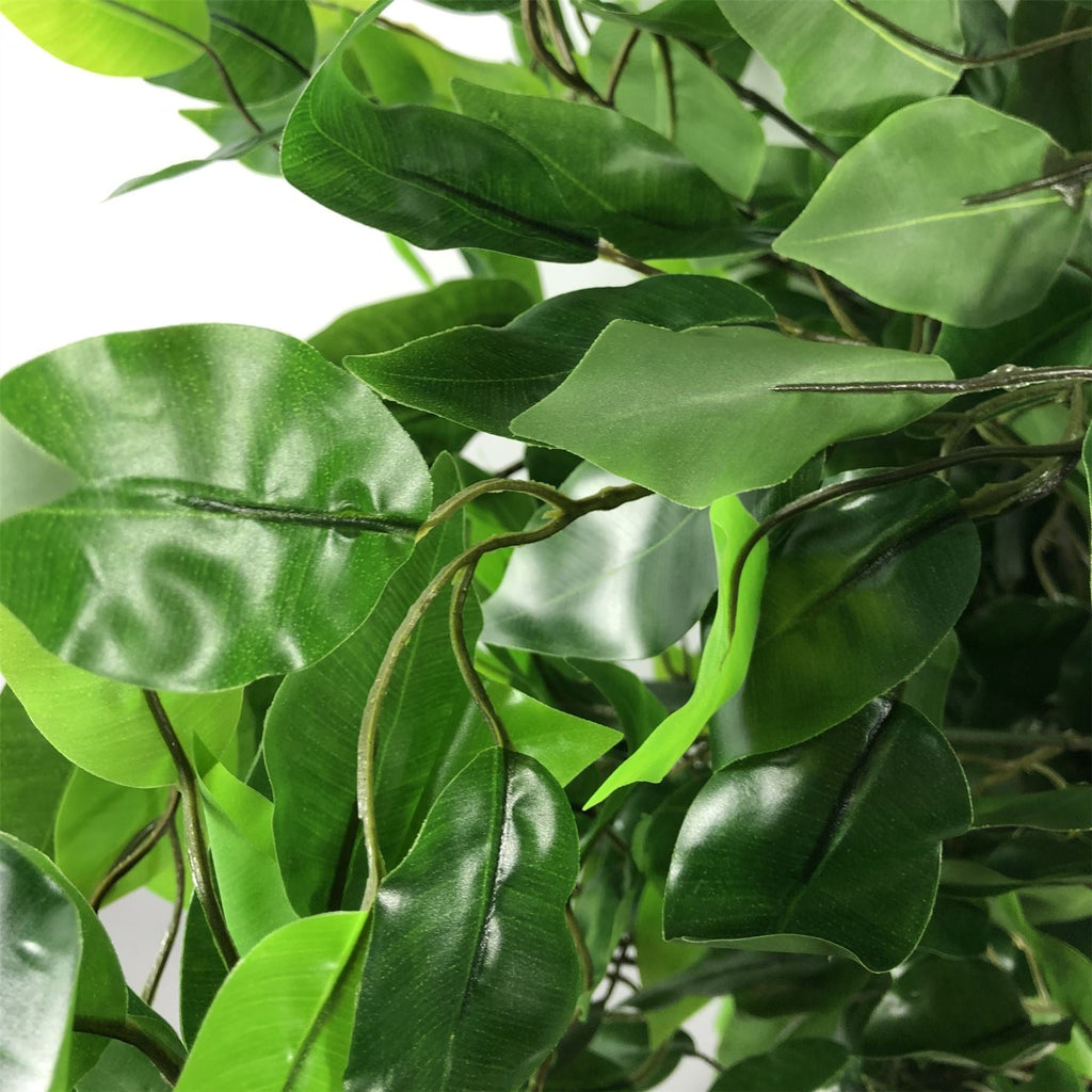 Artificial Bushy Ficus — 120cm — detail 2