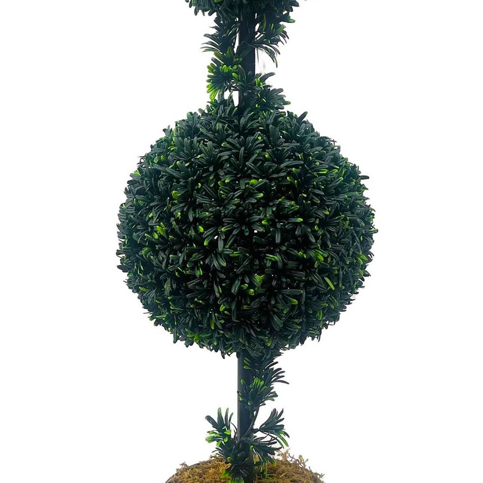 Artificial Double-Ball Podocarpus — 90cm — detail 1