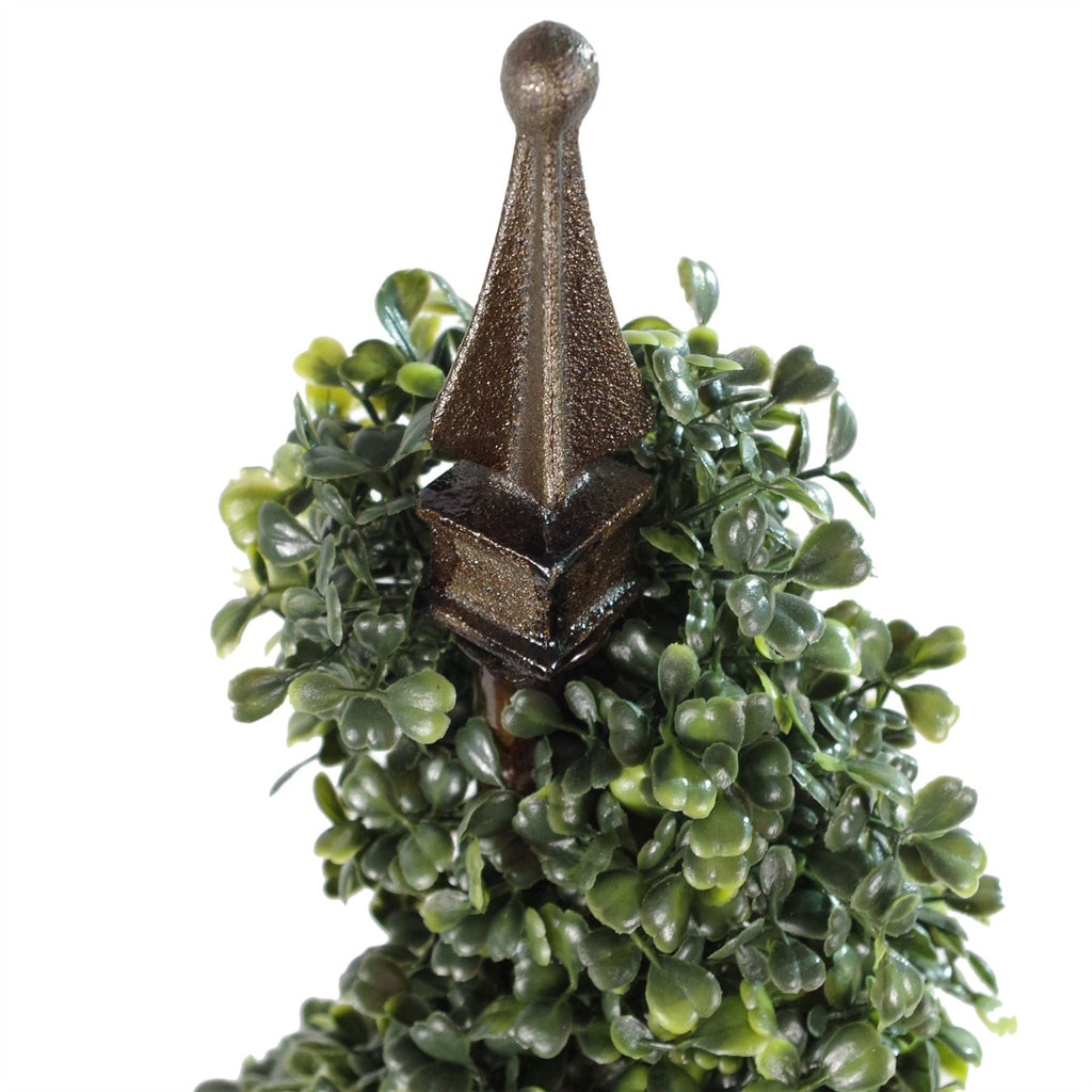 Artificial Boxwood Spiral — 90cm — detail 2