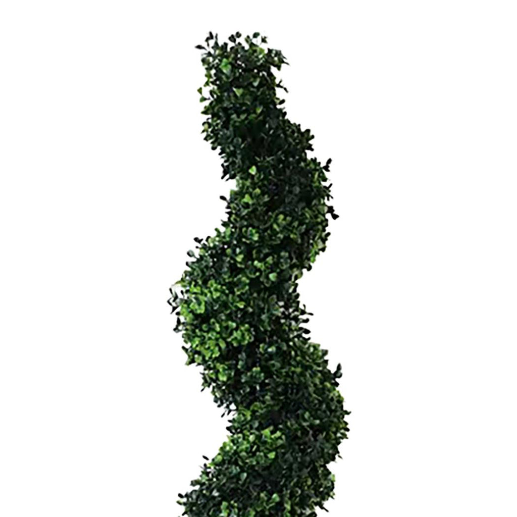 Artificial Natural Boxwood Spiral — 120cm — detail 1